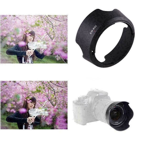 EW-63C 700D Motljusskydd för 18-55 mm 1: IS 3,5-5,6 NYTT New O8 D7U3 R4O2