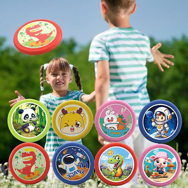 Frisbee Boomerang för Barn Utomhussporter Utomhus Frisbee Kul spaceman 1pcs