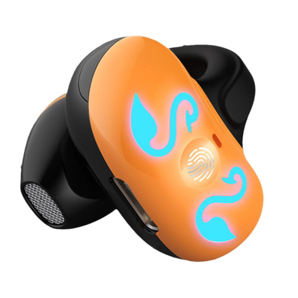 Bluetooth 5.3 Wireless Earbuds Ear Clip BoneConduction hörlurar black one-size