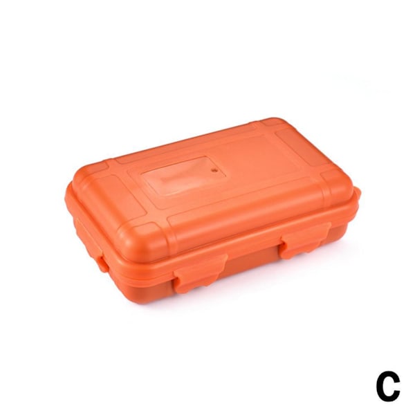 Vattentät och stöttålig förvaringsbox för utomhusbruk orange One-size