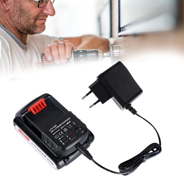 20V Litiumbatteriladdare för Black & Decker US FastUS. Multi-colorA US