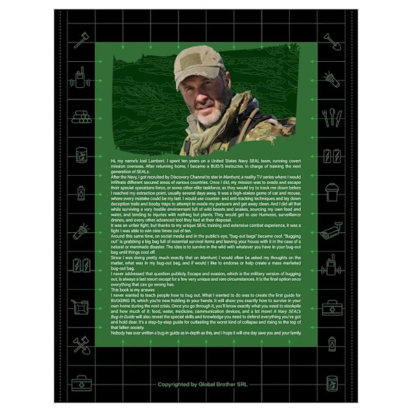 En Navy SeaI's Bug-In Guide & The Amish Ways & No Grid Survival Projects A5-storlek A5A One size