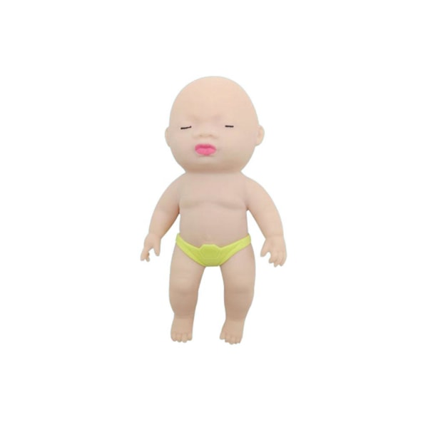 Söt Squeeze Baby Doll Toys TPR Simulation Doll 8/14CM✨f red 8cm