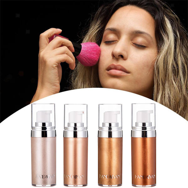 Body Highlighter Makeup - Slät, Skönhetsmakeup Glow 2024 D3A5 1# 20ml