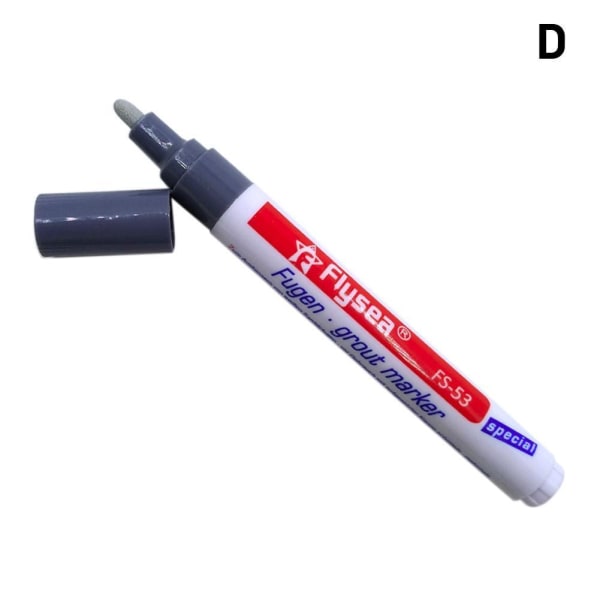 SXRC Grout Pen Beige Kakel färgmarkör, Tile Gap Repair Pen Speci as showB 1pcs