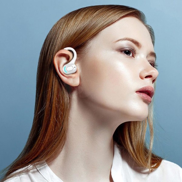 Trådlös benledning med digitala Bluetooth hörlurar black one-size