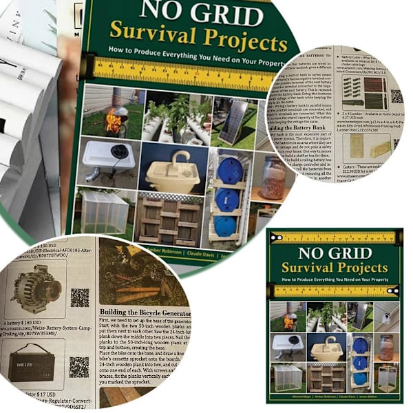 NO Grid Survival Projects Hur man Producerar på Din Egendom Pocketbok Engelska A4 One size