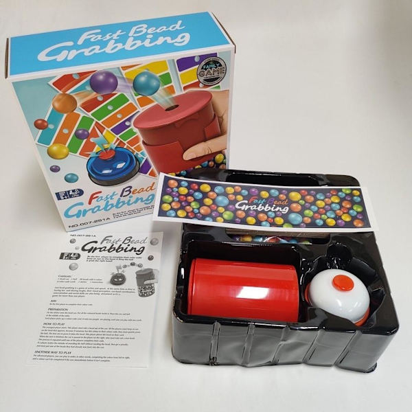 NYTT Match Color Line Bingo Brädspel Roligt Snabba Pärlor Gripande 2 Spelare G F5K4