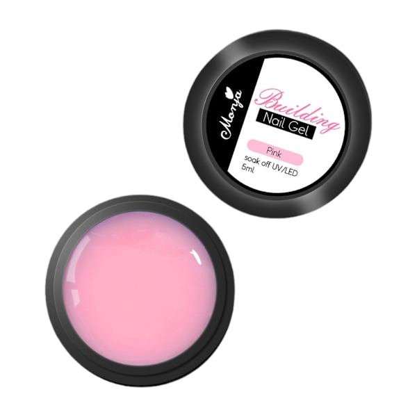 Icke-klibbig Handförlängning Nagelgel Skulpteringsgel Nagel XP Konst T Polish Q0Z6 pink 5ml