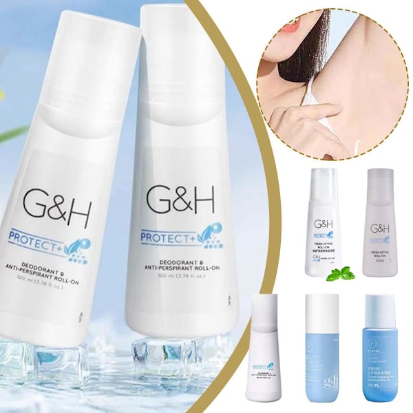 1-3X Amway Roll-on G&H Protect+ Deodorant & Anti-Perspirant Roll B 1pcs