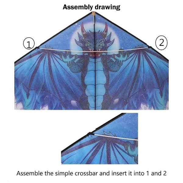 140 cm Tecknad Dinosaurie Drake med Linsnurra Flygande Barnleksak F4W7 cute blue 1pcs