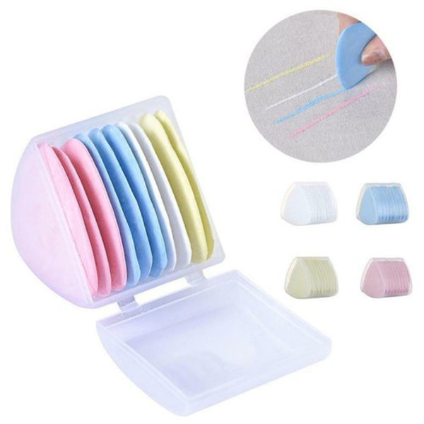 10 st Professionell Skräddarkrita Sy Tygkrita Triangel Skräddare Sale4c Multicolor 10pcs