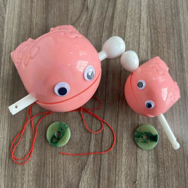 Söt rolig dekompressionsträfisk 2/3 tum Meditera Släpp G 3in black one-size