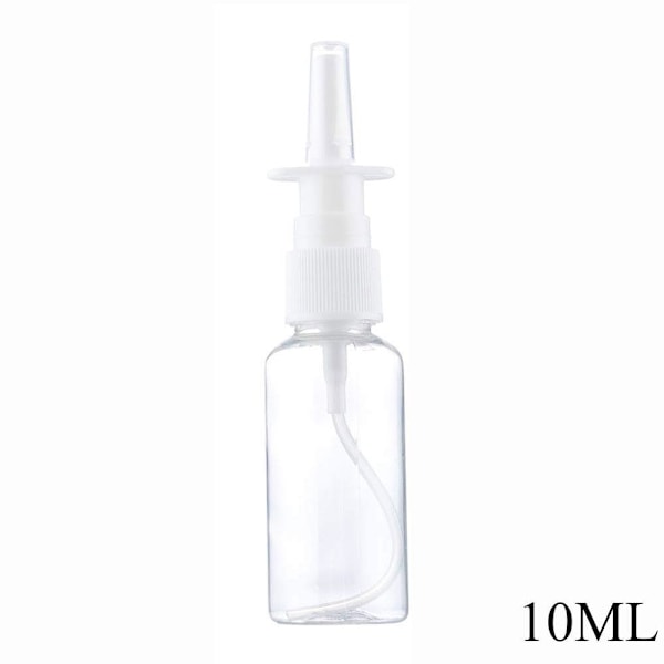 Tomma nässprayflaskor Pumpsprayer Mist Nässprayflaska Re TransparentA 10ml