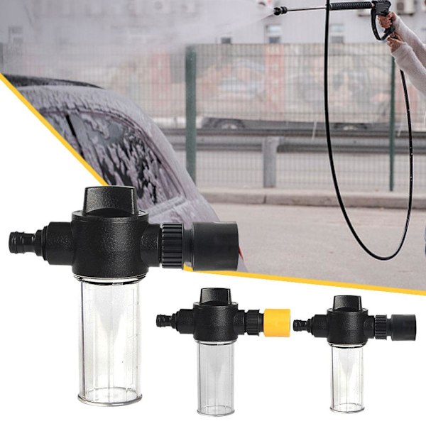 100ML Trädgårdsslang Skumlans Rengöring Tvättskummare~ L1Z3 D4P7 black one-size