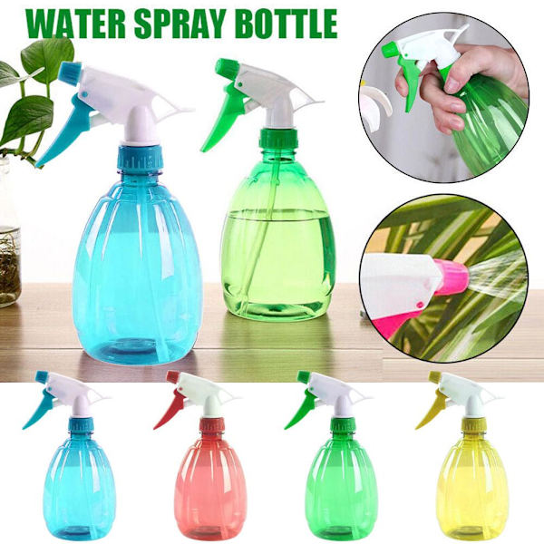 500ML Frisör Sprayflaska Salong Barberare Trädgårdsväxter Hår Vatten Mist BÄST green one-size