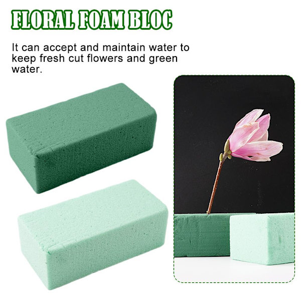 Artificiell torkad färsk blomma lera skumhållare tegelblock för fl Flower paste one-size