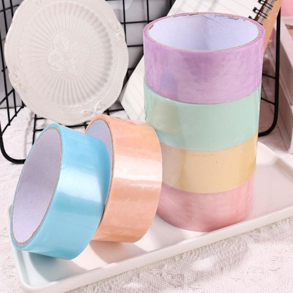 Häfttejp Sticky Ball Tape Färgglad Stressavslappnande Leksakstejp Ball T3Y2 pink one-size