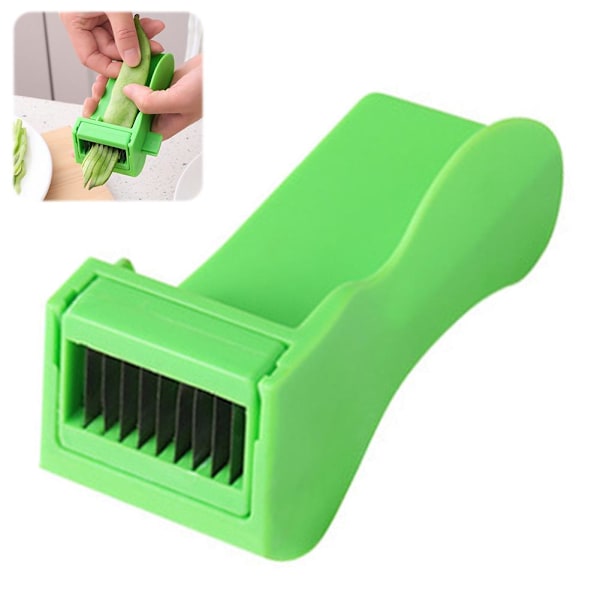 Yiokii Bönstrimlare, Bönstrimlare och Snittare, Rostfritt S  Green 1pcs