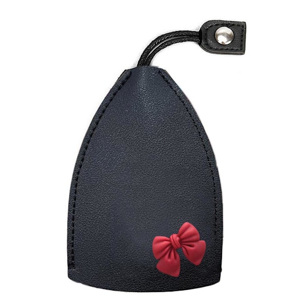 1 X Bilnyckelhållare Fodral Läder Nyckelkedja Plånbok Väska Fobs Tillämpa red One-size