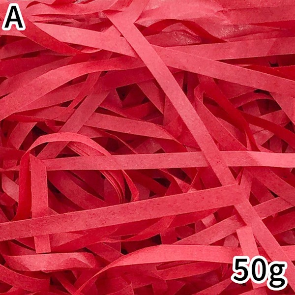 Flerfärgat Regnbågs Påskgräs, Återvinningsbart Strimlat Pappersgräs, 6 A 1pcs