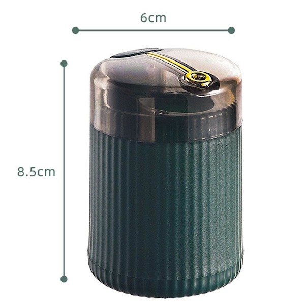 Tandpetarhållare Automatisk Tandpetare Dispensering Tandpetare Låda Lot O1  green2 1pcs