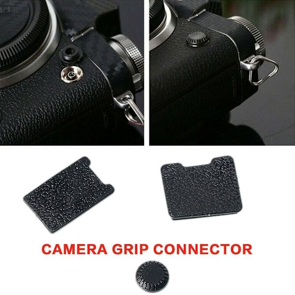 För Fujifilm X-T1 X-T2 X-T3 Blixtfjärrkontroll PC Sync Terminal Batterigrepp E9U0 Handle connector XT1 1pcs