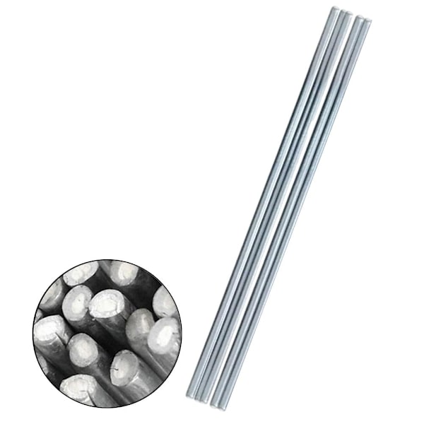 Låg temperatur lätt smälta aluminium svetsstänger Svetsstänger kärnor silverE 5pcs50cm*2.0mm