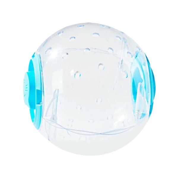 Husdjur Gnagar Möss Hamster Gerbil Jogging Lek Träning Plast Sm Blue 14cm