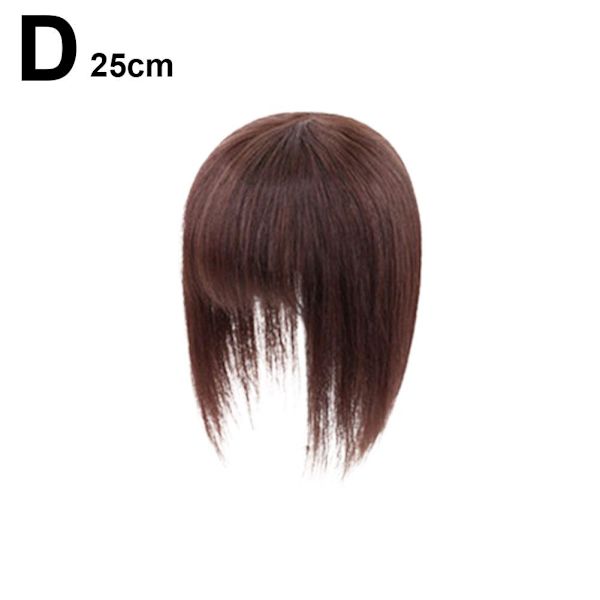Peruk Piece's Head Återutgiven Air Bangs Sparsely Covered and Ultra-t Light brown 25cm