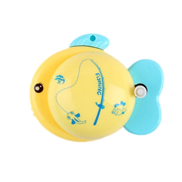 Wind-up Magnetic Fishing Twist Toy Mini Fiske Brädspel Machi yellow onesize