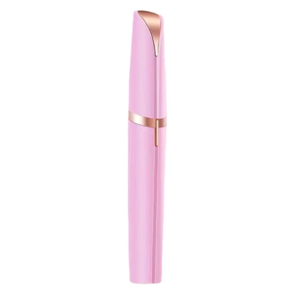 Elektrisk ögonbrynstrimmer USB Uppladdningsbar Hårborttagare Rakapparat Ögonbryn Mini Portabel I3V5 pink One size