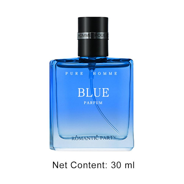 Blå och Svart Parfym för Män för Studenter med Doft.+ Lätt S4U5 30mlA blue