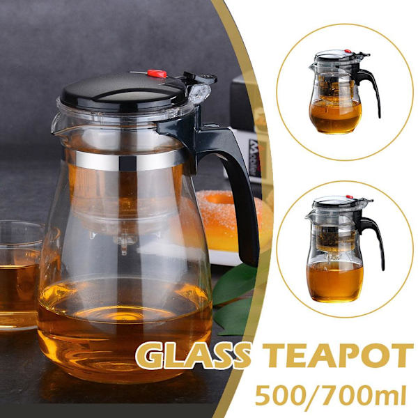 Tekanna Elegant Glasdesign Värmebeständig TekannaUS b onesize