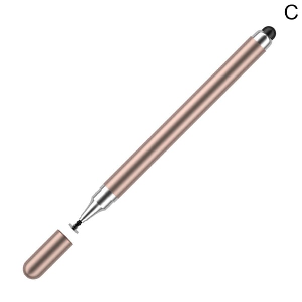 2 i 1 Stylus Penna Universale Disegno Tablet Cellulare Schermo Capa gold one size