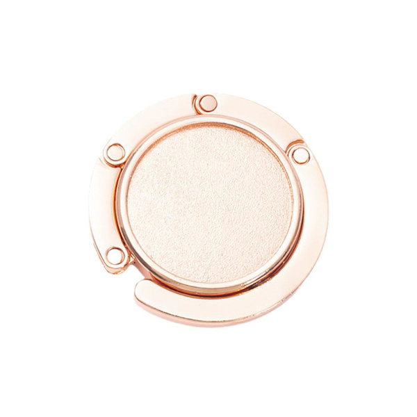 Vikbar handväska Handväska Väska Hängare Krokhållare Bärbar Unik Fas rose gold 1PC