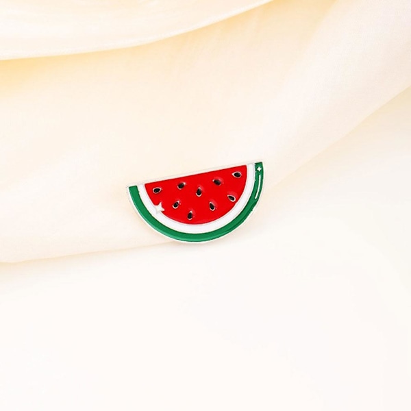 Vattenmelonsemalj-nål, Vattenmelonsemalj-nål Palestina Brosch Pi style2 One size 2pcs