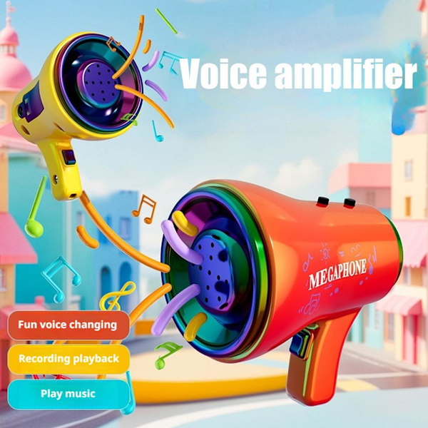 Inspelning Högtalare Utsökt Söt Rolig Musik Mikrofon Atmosfär Green 1 1pcs