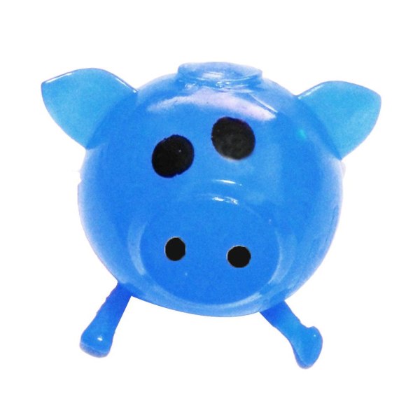 1/4X Splat Pig Ball Squeeze Jelly Pig Stress Relief Smash Kids V pink onesize