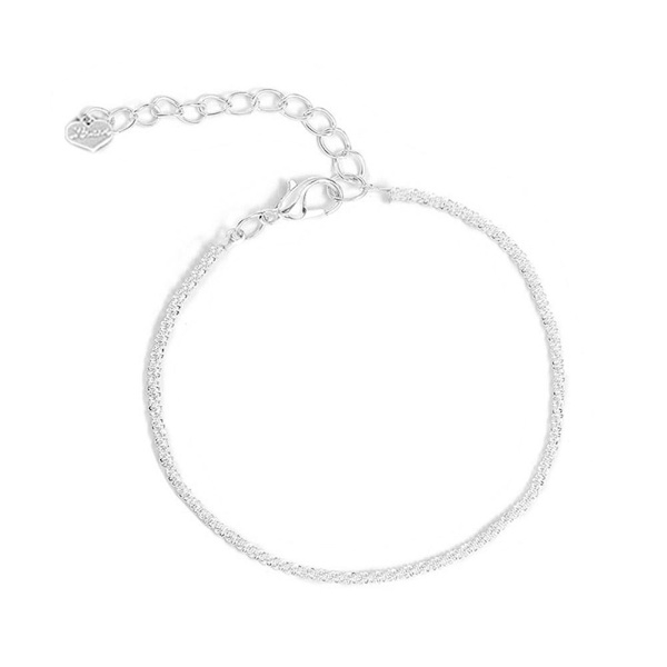 Stilrent och minimalistiskt armband med nischdesign, infällt coolt An B One size