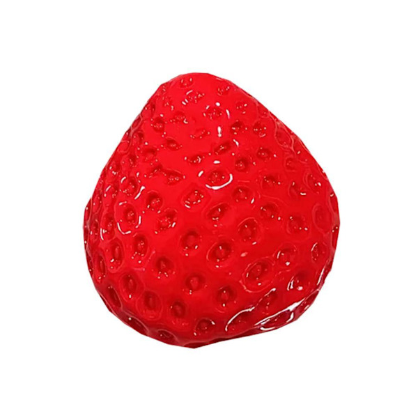 Jordgubbsdekompressionsleksaker Antistress PVC-leksaker Klämbar Avslappningsleksak Lot L2M4 Fine flash 1pcs