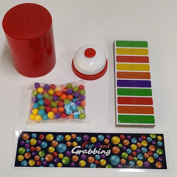 NYTT Match Color Line Bingo Brädspel Roligt Snabba Pärlor Gripande 2 Spelare G F5K4