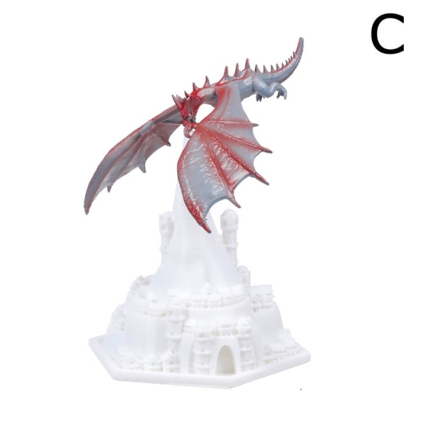 3D Dragon Night Light LED-lampor för barn Gåvor Fire Dragon Ice Balanced Fire Dragon one