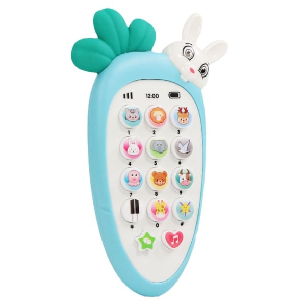 Toy Rädisa Smart Phone Baby Barns Pedagogiska Lärande Barn green battery not include