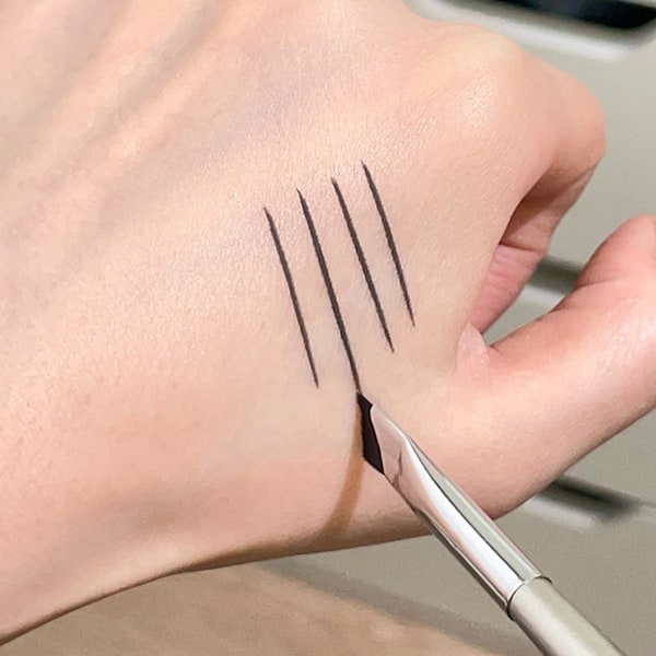 Eyeliner Puder Palett Vattentät Långvarig Smink Skugga Brun Svart Kosmetika Öga Ögonbryn J3c9