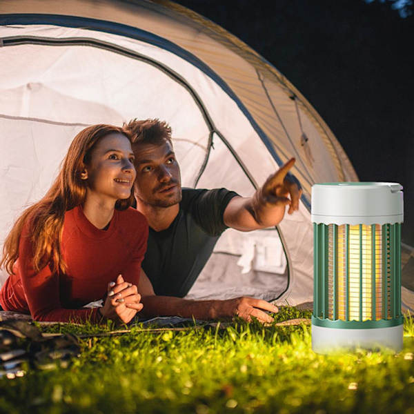 Elektrisk myggdödarlampa UV-ljus insektsdödare fälla USB uppladdningsbar sommar % direct - plug type 1pcs