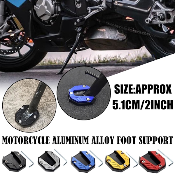 Modifiering av motorcykel fotstöd i aluminiumlegering universell Ba E One-size