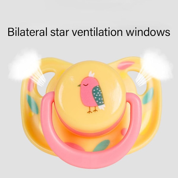 Nappar för små hundar, lugnande napp av silikon för husdjur, napp för kattungar, tuggleksaker för valpar och katter, viktiga husdjurstillbehör Pink Pig 1pcs