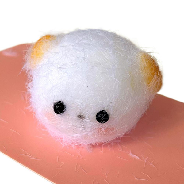 Liten Griskulting Klämleksak, Silikon Stress Relief Leksak Klämning, S D 1pcs
