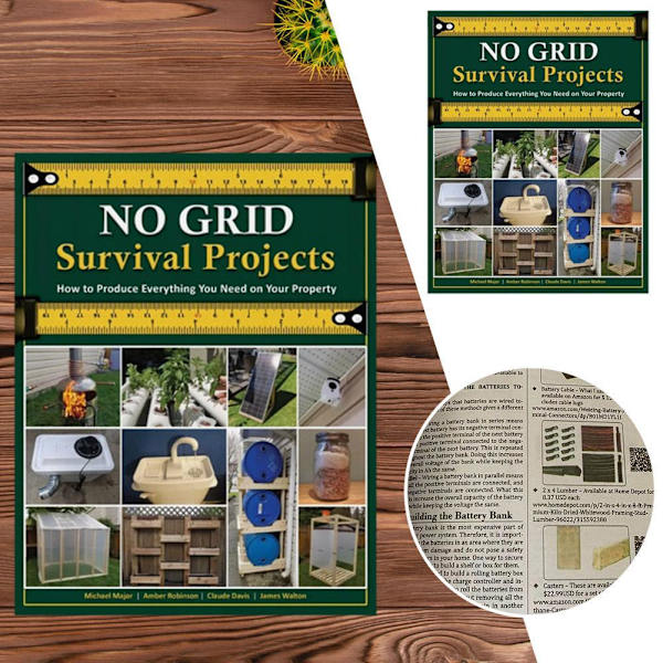 NO Grid Survival Projects Hur man Producerar på Din Egendom Pocketbok Engelska A5 One size